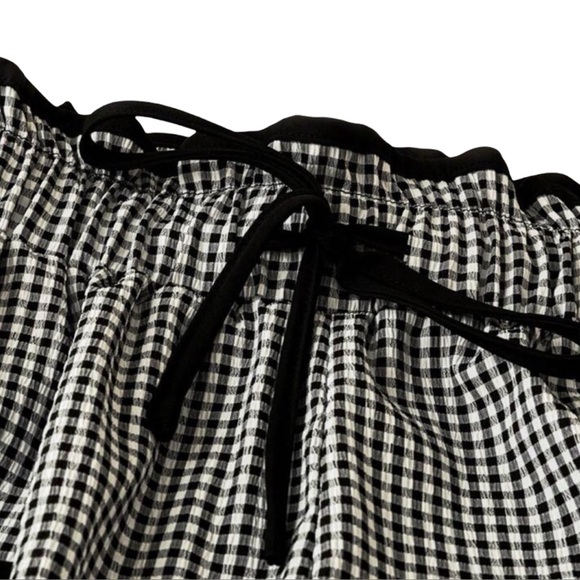 EUC SHEIN Gingham Wide Leg Pants - Picture 3 of 12